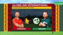 Zimbabwe vs Ireland 1st ODI Highlights 2025