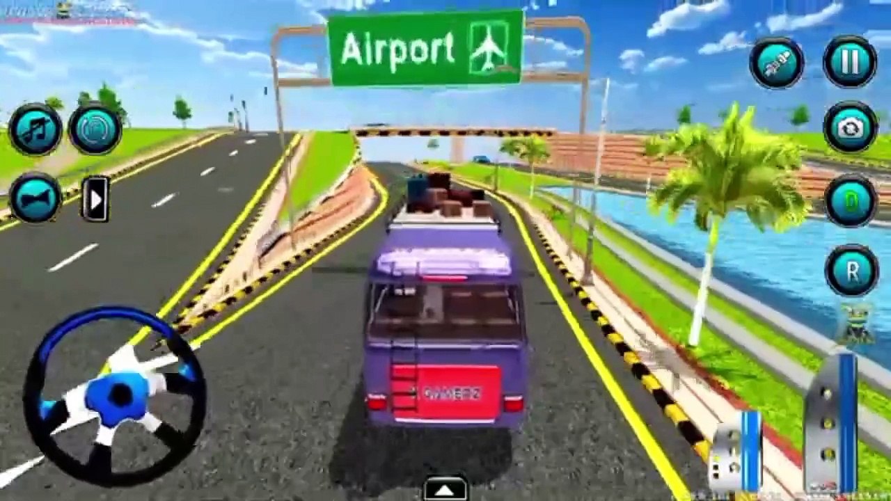 Mini bus driving simulator 3d gameplay