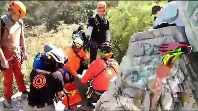 Auxilia Protección Civil a senderistas lesionados en 3 hechos distintos (VIDEO)