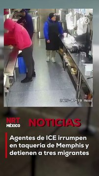 Un operativo de agentes de Inmigración y Control de Aduanas (ICE) en una taquería de Memphis, Tennessee, ha generado indignación luego de que, según un video difundido por el establecimiento, los agentes irrumpieron en la cocina sin mostrar identificacion