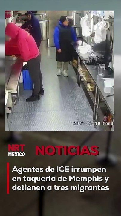 Un operativo de agentes de Inmigración y Control de Aduanas (ICE) en una taquería de Memphis, Tennessee, ha generado indignación luego de que, según un video difundido por el establecimiento, los agentes irrumpieron en la cocina sin mostrar identificacion
