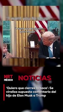 Un supuesto comentario del hijo de Elon Musk, X Æ A-12, hacia el expresidente Donald Trump ha desatado una ola de reacciones en redes sociales.