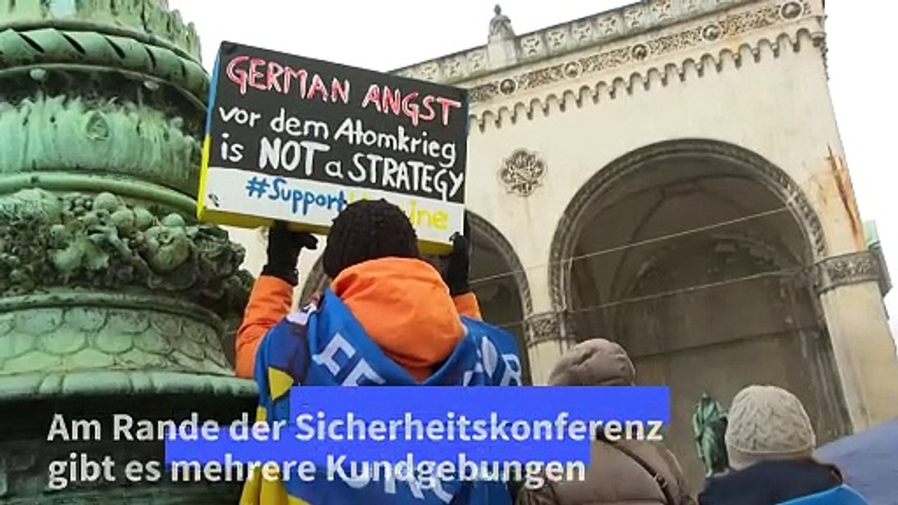 Pro-Ukraine-Demo in München: „Europa muss jetzt wachsen“