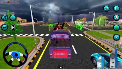 Mini bus driving simulator 3d gameplay