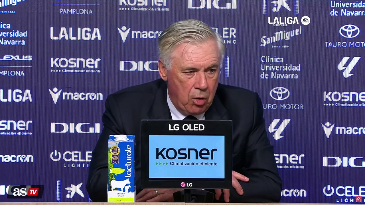 ANCELOTTI, rueda de prensa COMPLETA tras el POLÉMICO OSASUNA 1 - REAL MADRID 1