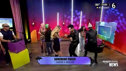 Reto de BAILE con los conductores de Amazon Music News