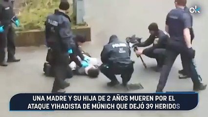 Una madre y su hija de 2 años mueren por el ataque yihadista de Múnich que dejó 39 heridos