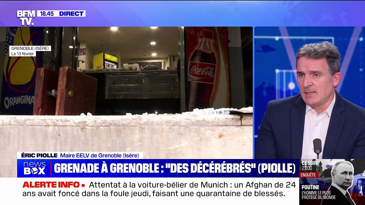 Trafic de drogues: "La France est en échec en matière de santé publique, en matière de sécurité", assure Éric Piolle (maire de Grenoble)
