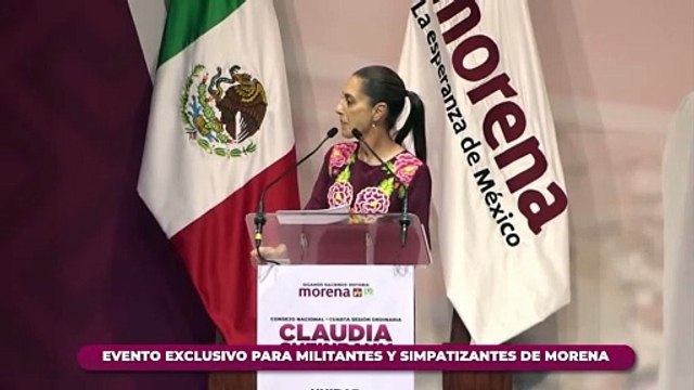 Declaran a Claudia Sheinbaum como candidata presidencial de Morena, PT y PVEM