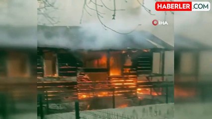 Bolu'da 2 Baraka Yangında Kullanılamaz Hale Geldi