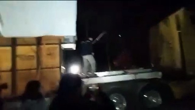 Tras mas de 30 horas de viaje, llega la jirafa Benito a Africam Safari