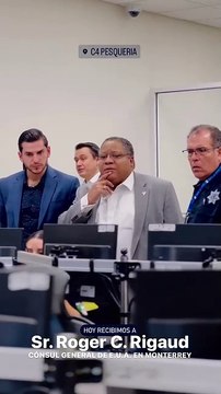 Patricio Lozano tiene reunión con Cónsul General de Estados Unidos en Monterrey