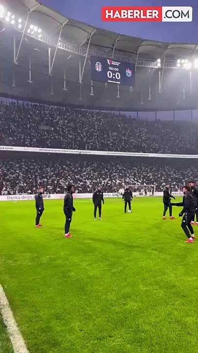 Beşiktaş, Trabzonspor'u 2-1 mağlup etti