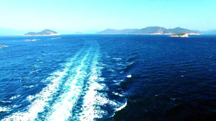 High speed Boat in Sea cutting waves