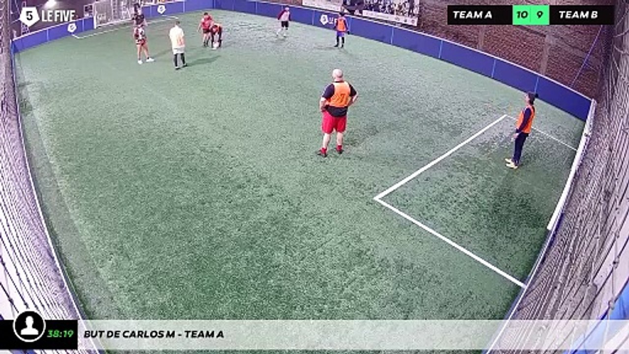 But de Carlos M - Team A