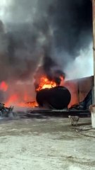 Difunden imágenes de una explosión en una fábrica en El Carmen, Nuevo León