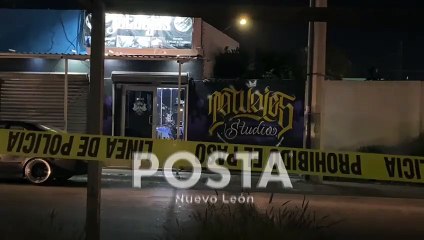 Hieren a tatuador y a su clienta tras balacera en Juárez