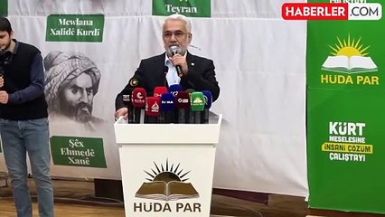 HÜDA PAR Lideri Yapıcıoğlu: Kürt meselesi bitmemiştir ve mutlaka çözüme kavuşturulmalıdır!