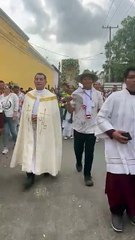 Llegó el día: la Virgen de Tetiz inicia su visita en Hunucmá