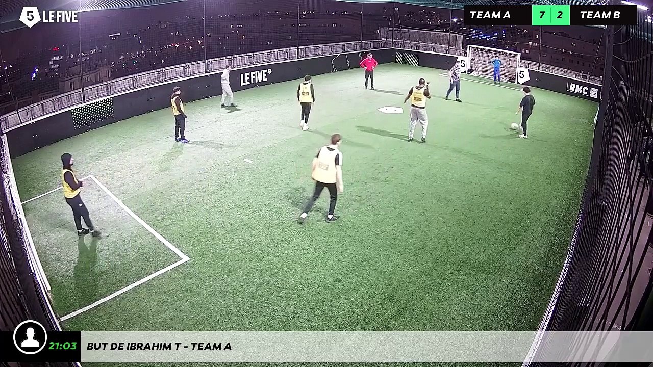 But de Ibrahim T - Team A