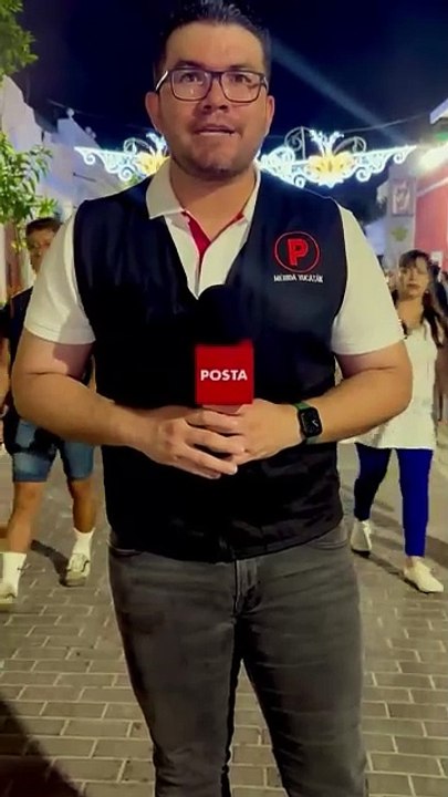 Noche fiesta en el Corredor Gastronómico y Turístico de Mérida