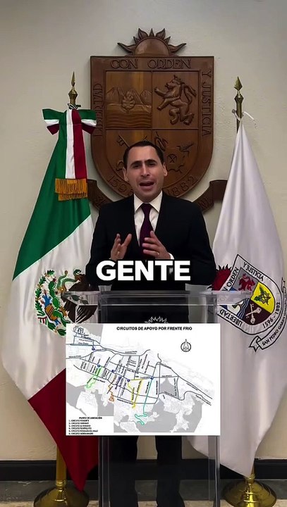 VIDEO | Luis Susarrey anuncia apoyos a ciudadanos ante frente frío 24 en San Pedro