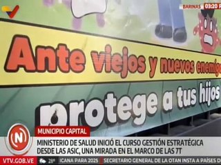 Barinas I Programa educativo “Una Mirada en el Marco de las 7T” formará en más de 17 áreas de salud