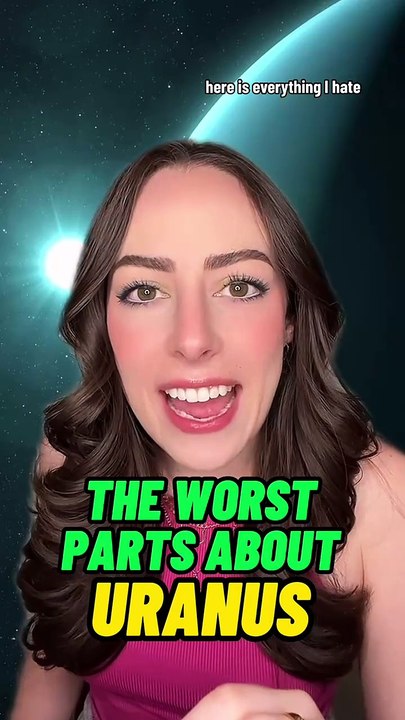 Part 1 The worst facts about Uranus! #planet #spacefacts #nasa #spacex #womeninstem