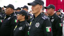 Homenajea municipio de Escobedo a policías y les da un aumento salarial