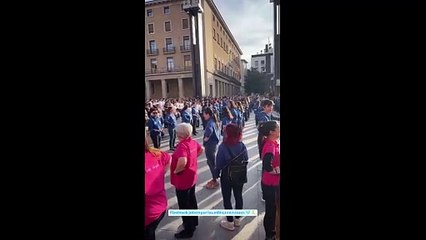 FLASHMOB JOTERO EN ZARAGOZA CONTRA CANCER INFANTIL 2025