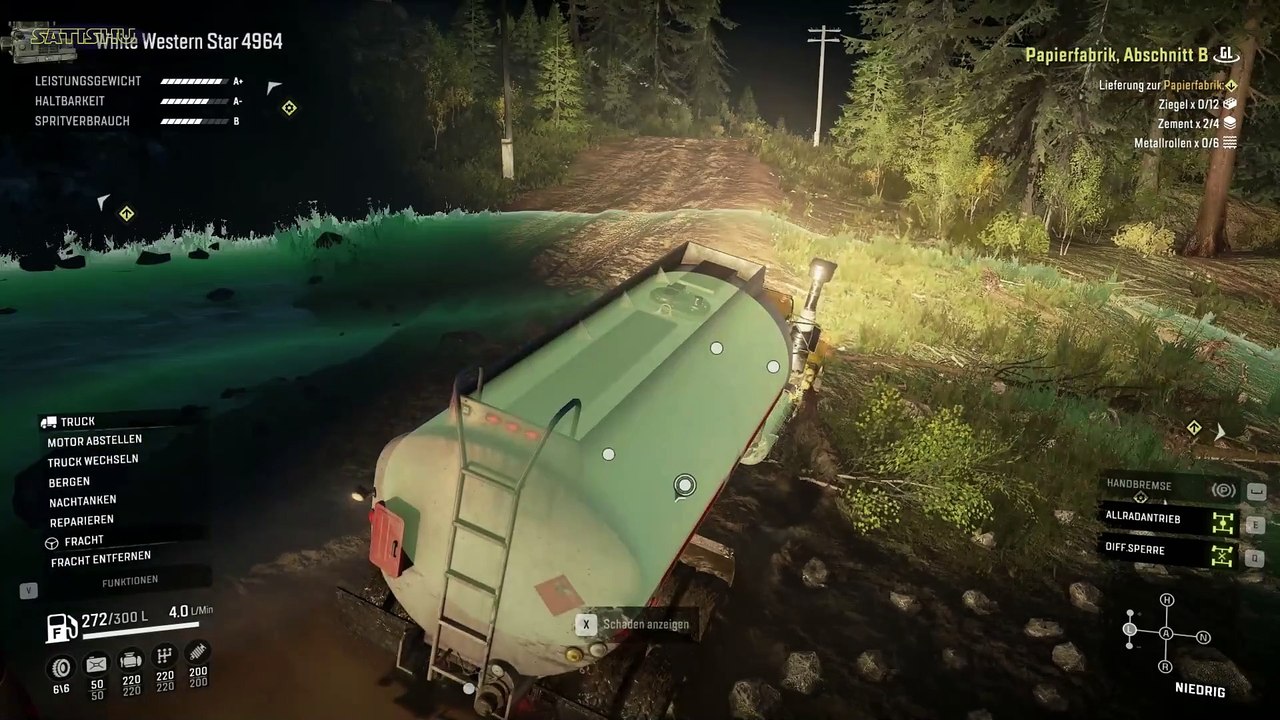 Stahlträger über die Schlammstelle. | SnowRunner | Ep. 21