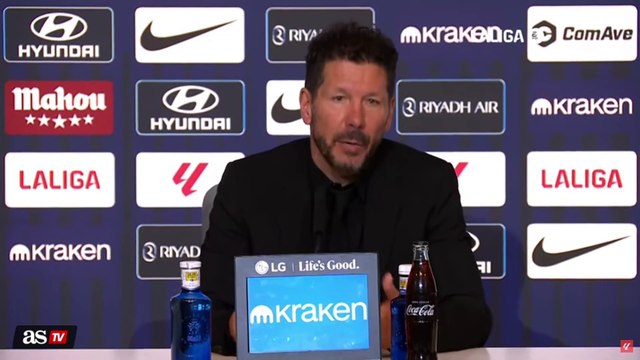 Rueda de prensa completa de Simeone tras el Atlético de Madrid 1 - Celta de Vigo 1