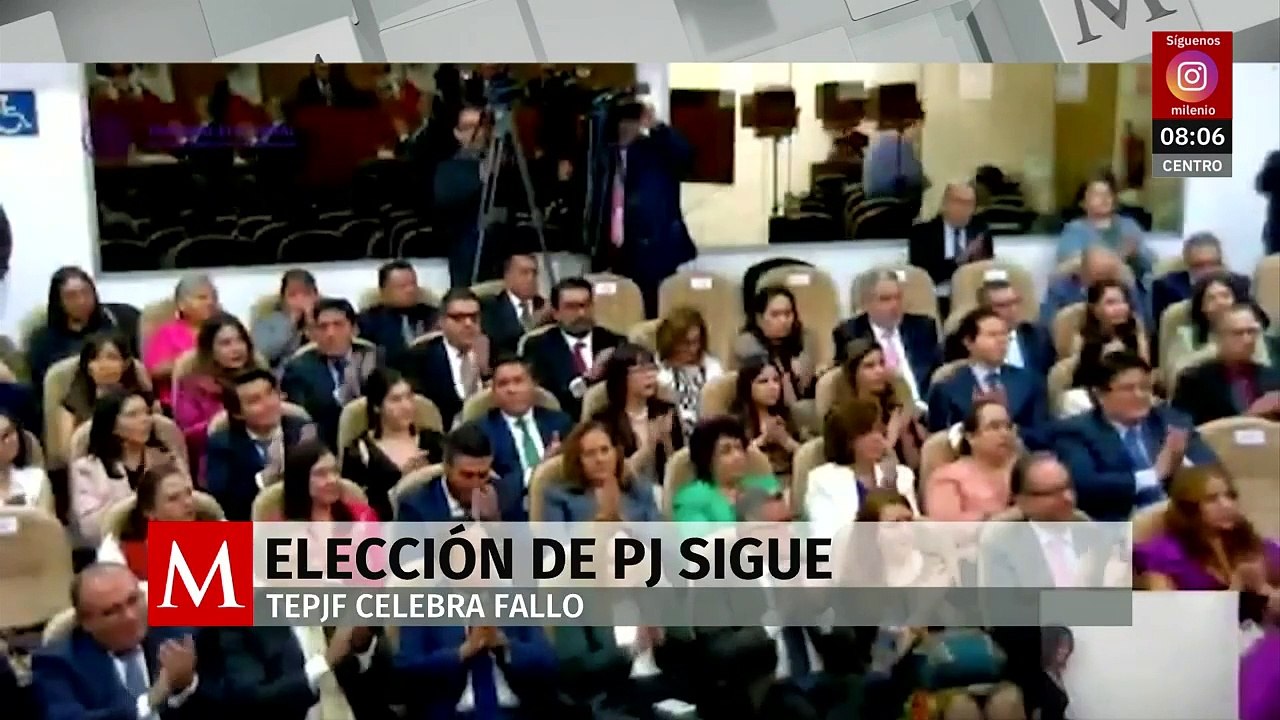 TEPJF celebra improcedencia de los amparos contra la Elección Judicial