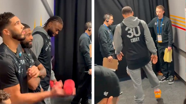 All-Star NBA 2025: Durant, Harden, Tatum y Curry son recibidos por el público en el calentamiento