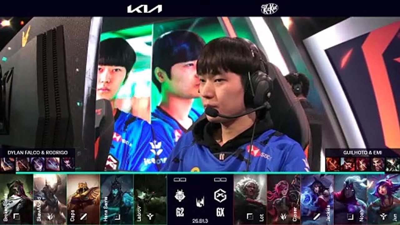 G2 v GX | 2025 LEC Winter | Week 4 Day 1 | G2 Esports vs. GIANTX Game 1