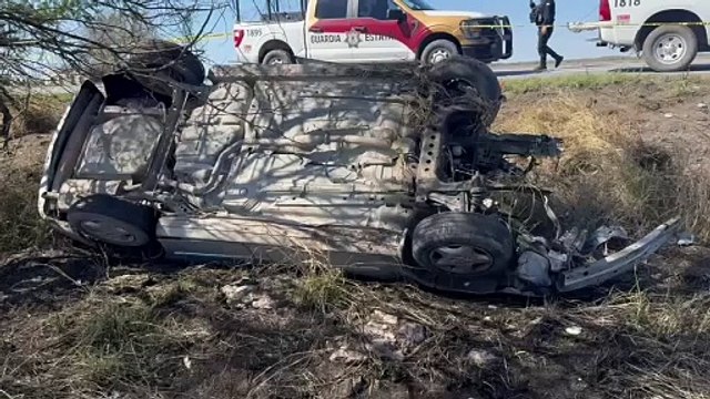 Reportan un fallecido en accidente entre automóvil y autobús de pasajeros en San Fernando