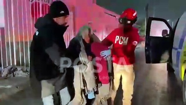 VIDEO | Frente frío 24 congela a Nuevo León y activan refugios de emergencia
