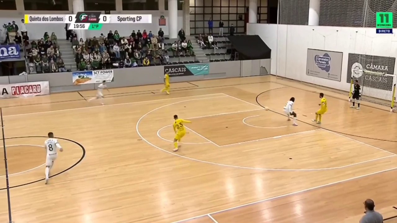 Quinta dos lombos 1-8 Sporting - Liga Placard de Futsal