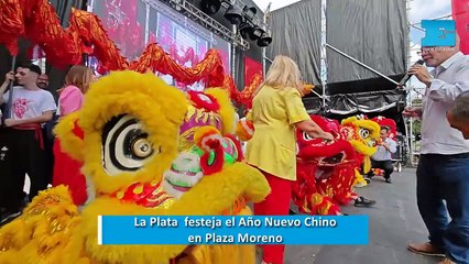 La Plata ya festeja el Año Nuevo Chino en Plaza Moreno