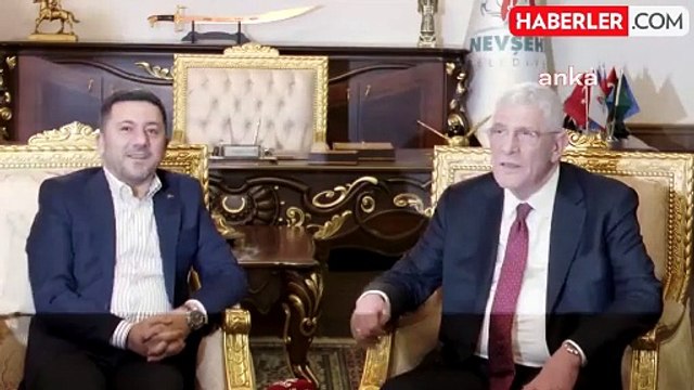 Müsavat Dervişoğlu'ndan Nevşehir Belediyesi Ziyareti