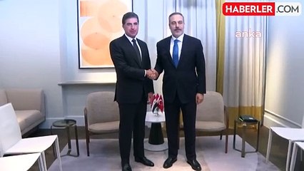 Dışişleri Bakanı Hakan Fidan, Neçirvan Barzani ile Görüştü