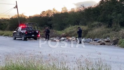 VIDEO | Cuerpo calcinado es encontrado en terreno baldío de Juárez