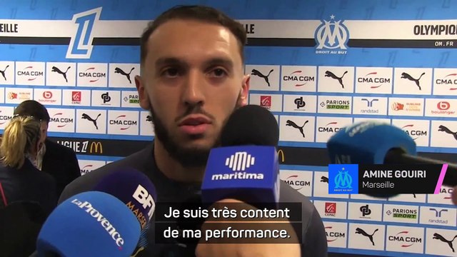 Marseille - Amine Gouiri : Très content de ma performance