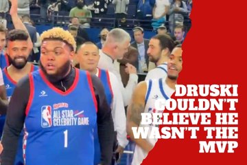 A huge disappointment! Druski thought he had the NBA All-Star Celebrity Game all wrapped up