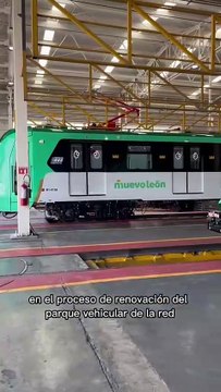 VIDEO | Así son los nuevos vagones del Metro que recorrerán las estaciones de Nuevo León
