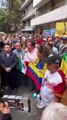 Venezolanos protestan frente a la Embajada de Venezuela en México contra Nicolás Maduro