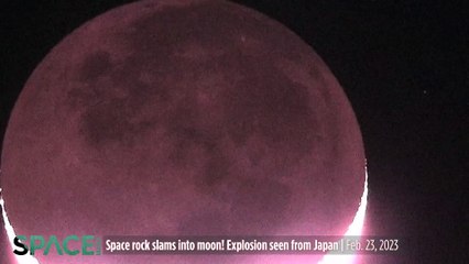 Space Rock Slammed Into Moon - The Explosion Was Seen From Japan