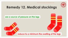 Medical stockings reduce to a minimum the swelling of the legs