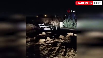 Polisten Kaçmaya Çalışan Şahıslar Kaza Yaptı