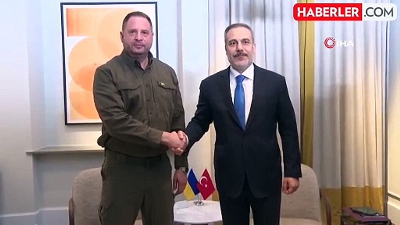 Bakan Fidan, Münih'te Ukrayna Yetkilileri ile Görüştü